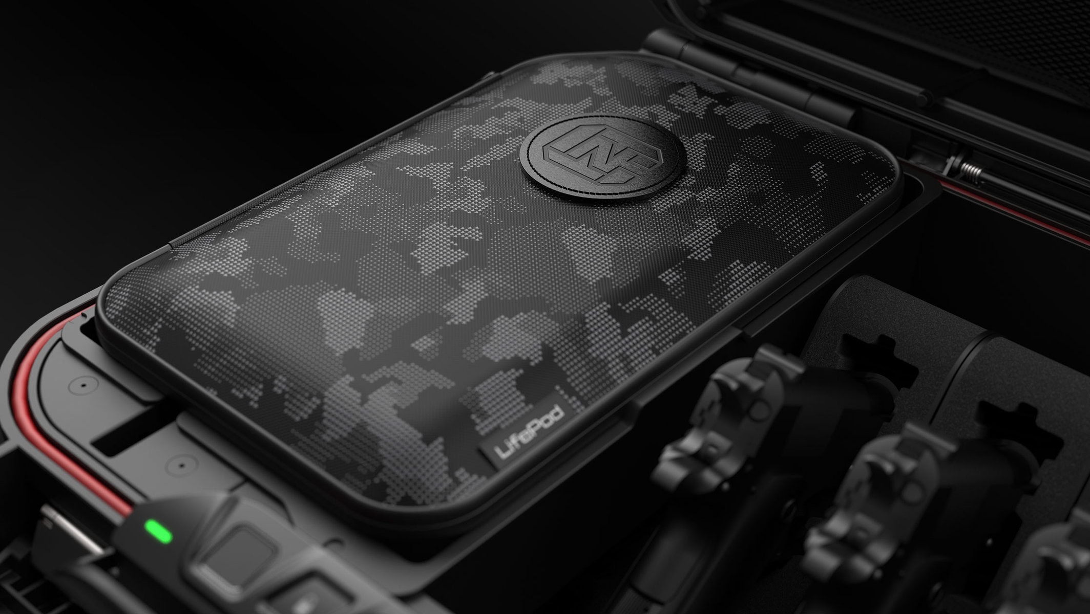 LifePod-XT-LED-Light Vaultek Safe|LifePod XT – Colion Noir